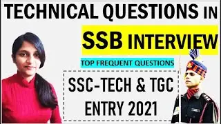 SSC TECH / TGC ENTRY TECHNICAL QUESTIONS IN SSB || TGC/SSC Tech FAQ's in SSB || SSB INTERVIEW ||