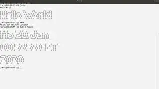 figlet: Big ASCII art text under linux
