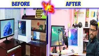 🔥My YouTube Studio look changed using a White Wallpaper || wallpaper installation