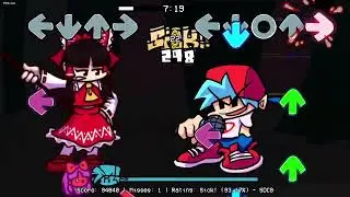 Friday Night Funkin' Triple trouble but Touhou Scarlet Melopoeia characters sing it (Read desc.)