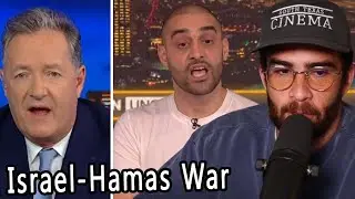 Piers Morgan vs Pro-Palestinian Rapper Lowkey  DEBATES On Israel | HasanAbi reacts to Uncensored