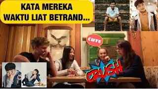 REAKSI TEMAN-TEMAN BULE WAKTU LIAT FOTO BETRAND || ADA YG TERSIPU-SIPU MALU