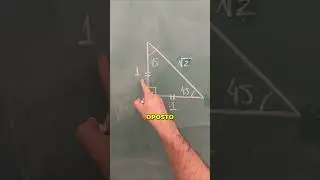 Trigonometria sem musiquinha (seno, cosseno e tangente de 45º)