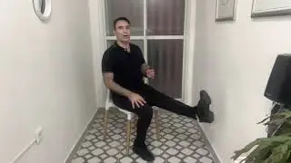 Final ejercicios con silla para piernas acondicionamiento