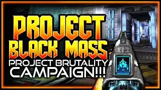 Project Black Mass! | Project Brutality CAMPAIGN Beta Map: UACPrisonLab666 | Doom 2