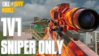 1v1 sniper only #codm