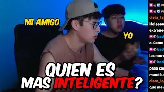 Quien es mas inteligente Mi mejor amigo o YO? 🤔🔥 | Quiz |