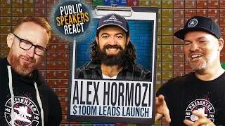 PUBLIC SPEAKERS ANALYZES ALEX HORMOZI
