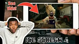Playing Ice Scream 4 (ice scream 4 gameplay) #1