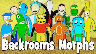 [🌈NEW]Backrooms Morphs Винни Пух, Лука, Дональд Дак НОВЫЕ МОРФЫ ЗАКУЛИСЬЯ How to get