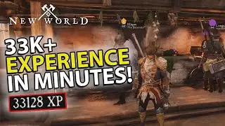 Fastest Way to Level Up Easily in New World as a Beginner (33k+ exp in minutes)