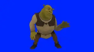 Green Screen (Blue Screen) Dancing Shrek Effects