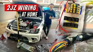 2JZ WIRING AT HOME!!!! (TOYOTA ALTEZZA) EP.12