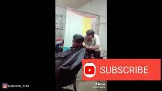 Tukang cukur nya apa yang di cukur nya yang goblok😂😂😂
