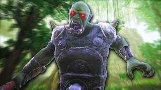 WHEN YOU TRY TO KNOCK OUT THE BIGGEST THRALL EVER - Conan Exiles Age of Calamitous Mod EP11