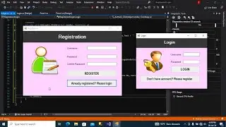 How to Create Register and Login Using C#