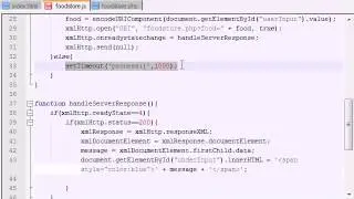 AJAX Tutorial   10   Changing the Users HTML