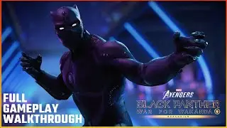 Marvel's Avengers Black Panther Gameplay Walkthrough | FULL GAME | No Commentary