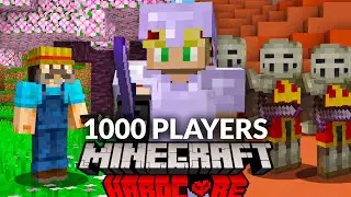 1000 Players Simulate Rich VS Poor Civilization in Minecraft