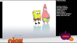 Nickelodeon Split Screen Credits Error (October 25, 2021)