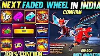 Dragon Animation Confirm Date | Next Faded Wheel In Free Fire | New Dragon Animation Emote Confirm