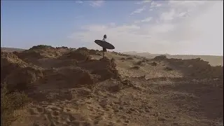 Road SurfTrip around Morocco. Perfect right point brakes. asymmetrical boards.