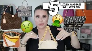 5 LUXURY HANDBAGS I WILL NEVER EVER BUY | Jerusha Couture