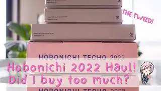 Huge Hobonichi Haul for 2022