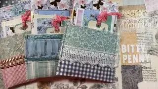 Scrappy Fabric Pocket covers and journals for Craft Fairs & Gift giving 