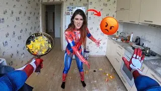 SPIDER-MAN HAS BIG PROBLEMS ​⁠  (Parkour POV Chase) @Celpan