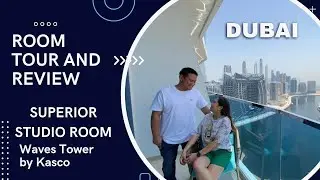 Luxury Meets Value: Waves Tower by Kasco Superior Studio Room Tour & Review | Business Bay Dubai