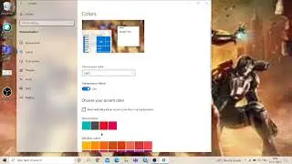 how to change colour in pc