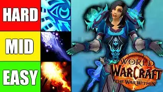 EASY to HARD - All DPS Specs Ranked for War Within