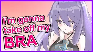 Moona Takes Off her Bra on Stream【Moona Hoshinova】