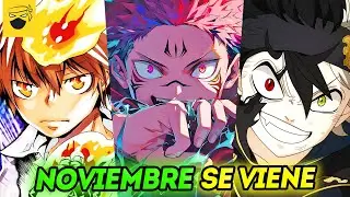 Estrenos Anime NOVIEMBRE 2025🔥NETFLIX, Crunchyroll, Disney+, Animeflv magis tv xd y más...