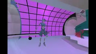 Bliss from VRML chills in her loft
