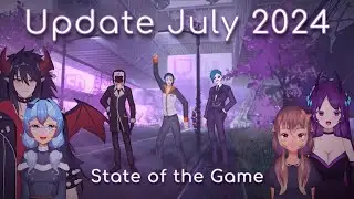 B1NARY July Update Video 2024 #unity3d #visualnovel #vtuber #B1NARY