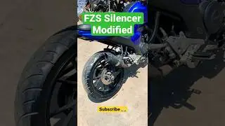 Yamaha FZS Silencer Modified 