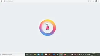 Website Preloader Using HTML and CSS | Page Loading Animation | Neomorphism rocket Preloader