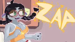 touching the funny face box that powers appliances