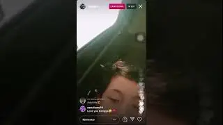 Live di mobil Rangga lawe nyanyi