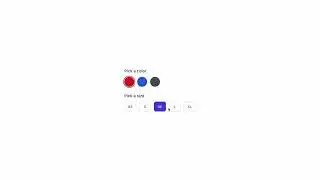 How to build custom input:radios with tailwindcss