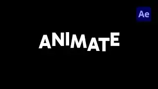 Text Bounce Effect Tutorial in after effects