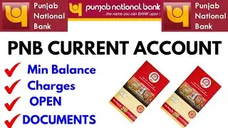PNB Bank current account open kaise kare | PNB current account min balance charges 2025