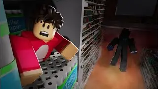 6 ДНЕЙ ВЫЖИВАНИЯ В СУПЕРМАРКЕТЕ В РОБЛОКС / ROBLOX Survive Overnight in a Mega Store