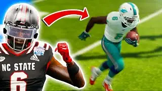 I put my NCAA RB into Madden 25