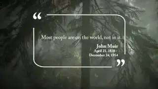 Drone Video of National Parks with Quotes from John Muir - Earth Day 2020