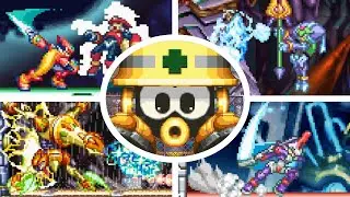 Mega Man ZX - All Bosses [ NO DAMAGE ] Hard Mode, No Overdrive, Level 4 Victory