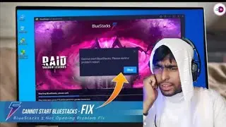 Cannot start BlueStacks please senda problem report - Problem Fix in BlueStacks