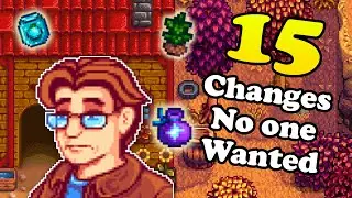 15 Balance Changes in Stardew Valley 1.6